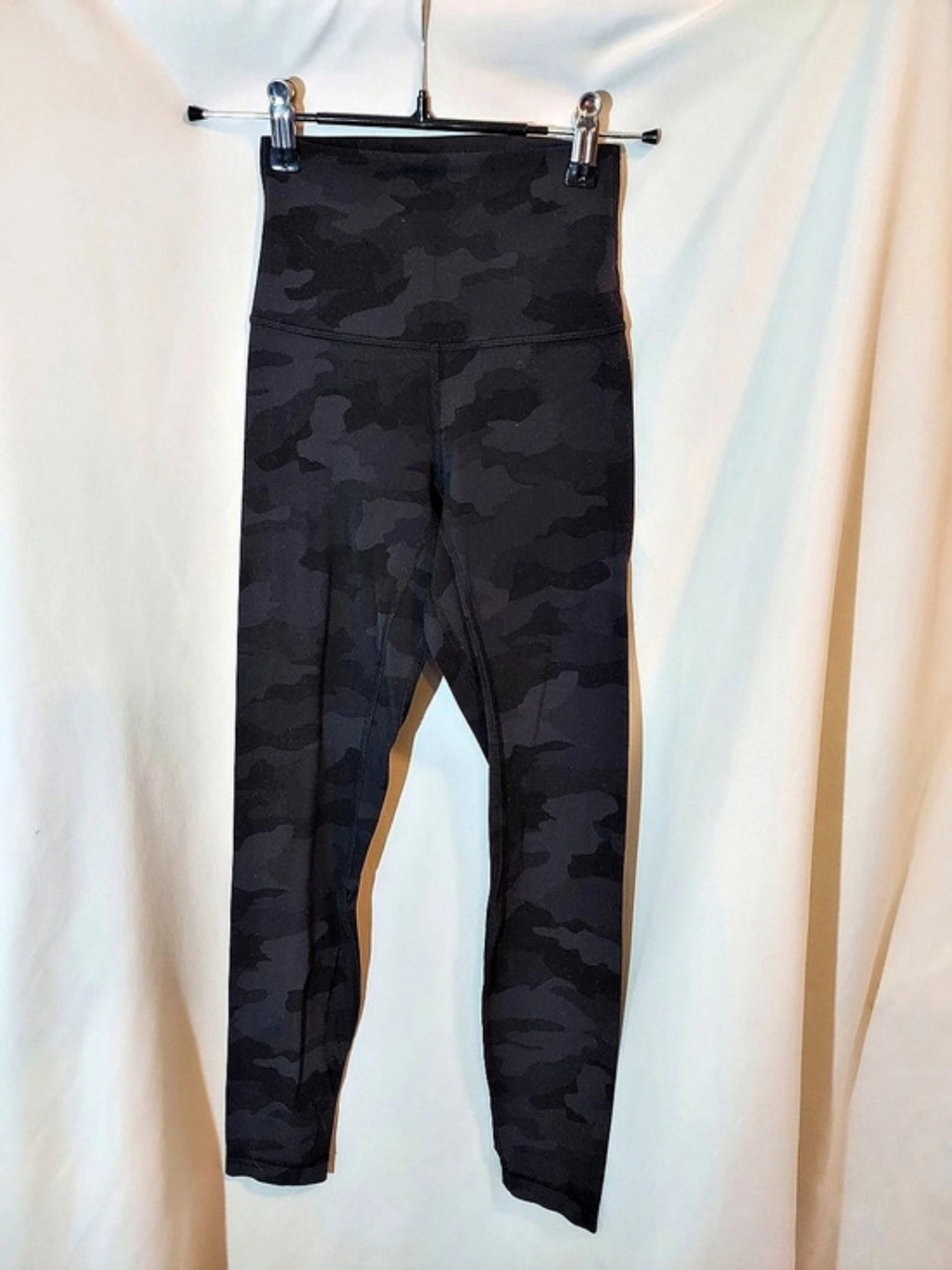 Lululemon Align Pant II 25" Heritage 365 Camo Deep Coal Multi Size 0